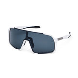 ES16 Enzo brille. Hvid med grå polarized linse.