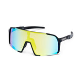 ES16 Enzo brille. Sort med guld linse.