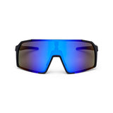 ES16 Enzo brille. Sort med silver linse.