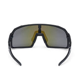 ES16 Enzo brille. Sort med silver linse.